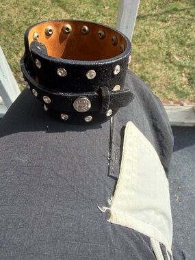 Celine crystal studded wrap bracelet